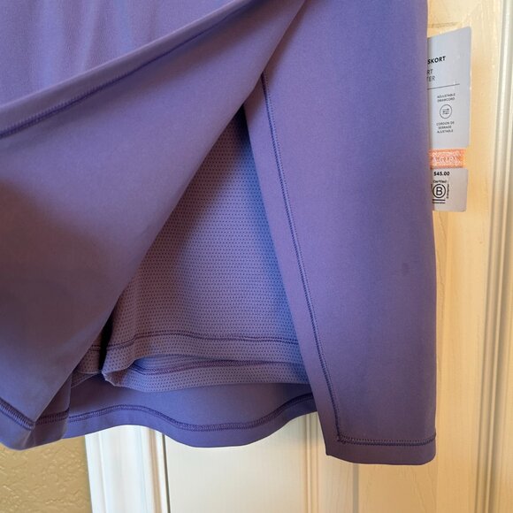Athleta Girl Goal Getter Skort Jupe Short Goal - Purple - XXL (16) - NWT - Picture 4 of 11
